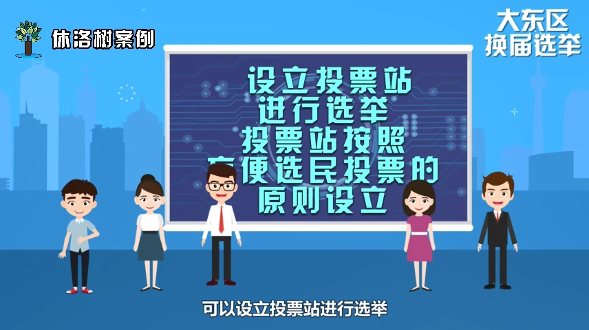 沈阳市大东区人大代表换届选举宣传系列之《依法参加投票选举》MG动画